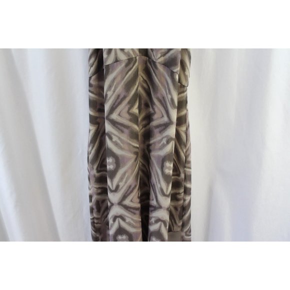 BCBGeneration Womens Grey Multicolor Strappy Sleeveless High Low Dress‎ 4 NWT - Picture 3 of 7
